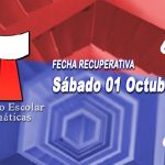 Campeonato escolar de matemática - Fecha recuperativa